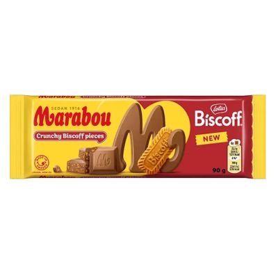 Marabou Biscoff suklaalevy 90g