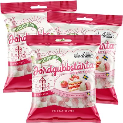 Aroma Mansikkakakku 125g x 3kpl