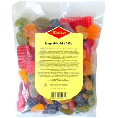Halva MegaMaku Mix makeissekoitus 500g