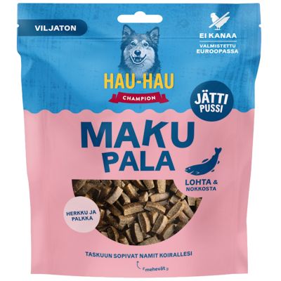 Hau Hau Champion Viljaton Makupala lohi-nokkonen 500g