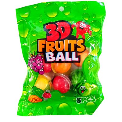 Fruit Ball 3D hedelmämakeiset 80g
