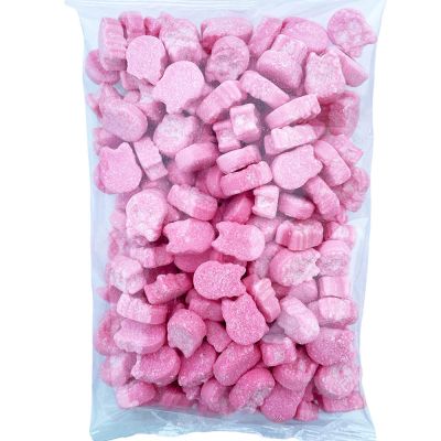 Bubs Cool Vadelma Vaahtokallot 400g (II-laatu)