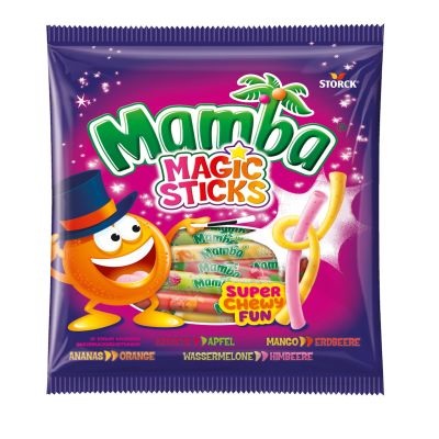Mamba Magic Sticks hedelmätoffee 140g