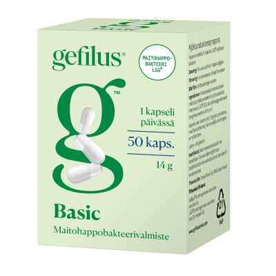Gefilus Basic Maitohappobakteerivalmiste 50 tabl