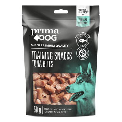 PrimaDog Training Snacks Tonnikalapala 50g