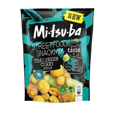 Mi-tsu-ba Streetfood Thai Green Curry Pähkinäsekoitus 140g