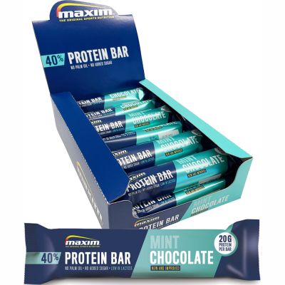 Maxim 40% Protein Bar Minttusuklaa proteiinipatukka 50g x 18kpl