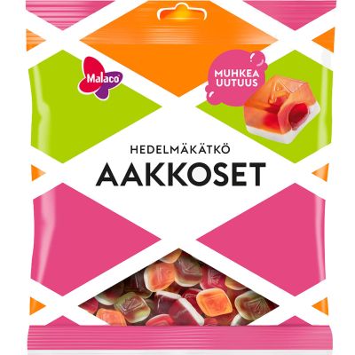 Malaco Aakkoset Hedelmäkätkö makeissekoitus 280g