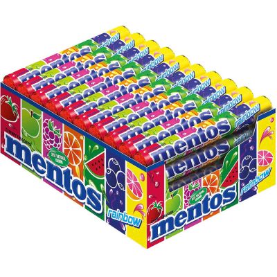 Mentos Rainbow 37,5g x 40kpl