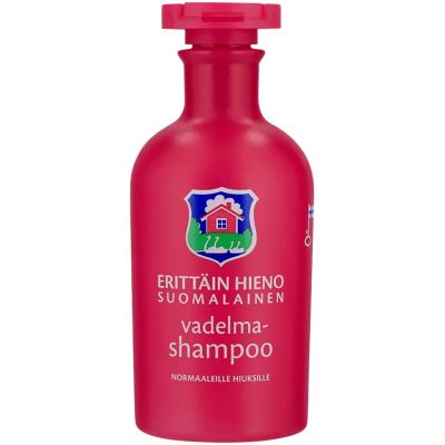 Erittäin Hieno Suomalainen Vadelmashampoo 300ml