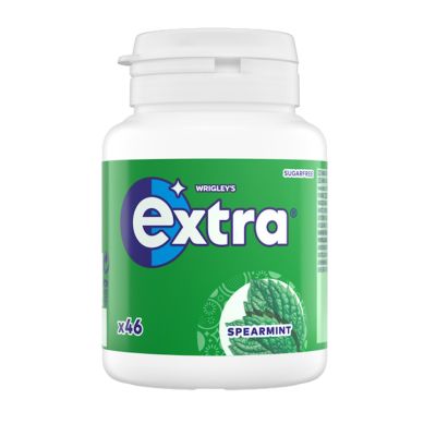 Extra Spearmint Bottle sokeriton purukumi 64g
