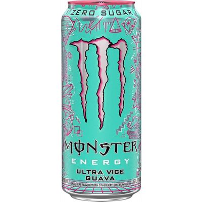 Monster Energy Ultra Vice Guava Zero Sugar USA energiajuoma 473ml