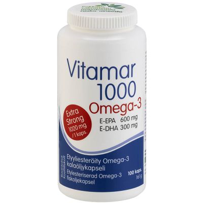 Vitamar 1000 Vahva E-EPA Omega-3 kalaöljykapseli (100 kaps)