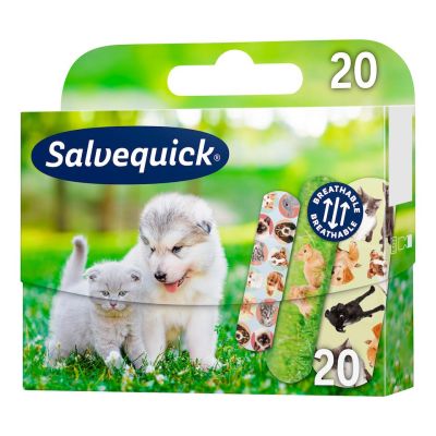 Salvequick Lastenlaastari Animal Planet 20 kpl