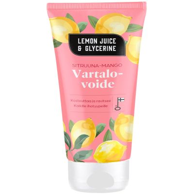 Lemon Juice & Glycerine Vartalovoide sitruuna mango 200ml