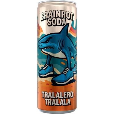 Brainrot Soda Tralalero virvoitusjuoma 250ml