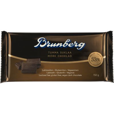 Brunberg Tumma Suklaalevy 150g
