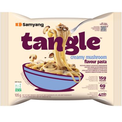 Samyang Tangle Creamy Mushroom Flavour Pasta 105g