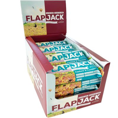 Flapjack Cashew & Coconut välipalapatukka 80g x 20kpl