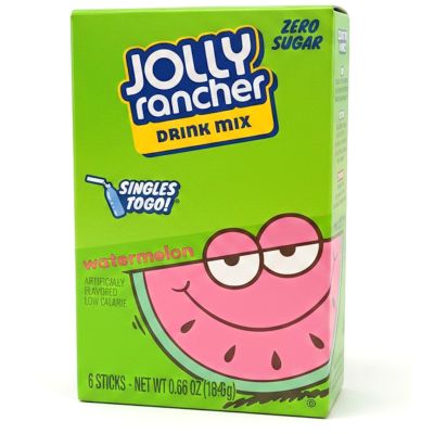 Jolly Rancher Watermelon juomajauhe 3,13g x 6-pack