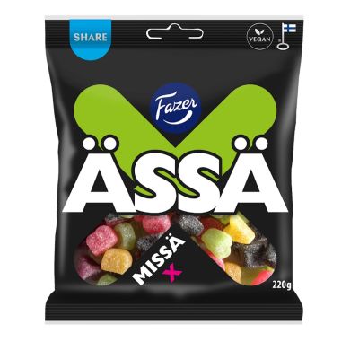 Fazer Missä X kirpeä makeissekoitus 220g
