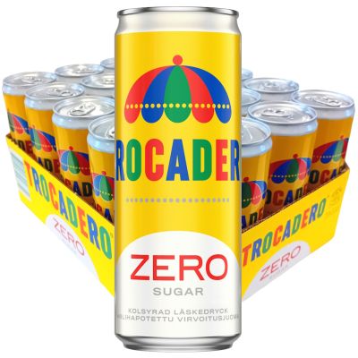 Trocadero Zero virvoitusjuoma 330ml x 20kpl