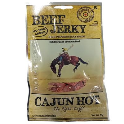 Bullseye Meats Beef Jerky Cajun Hot kuivaliha 50g