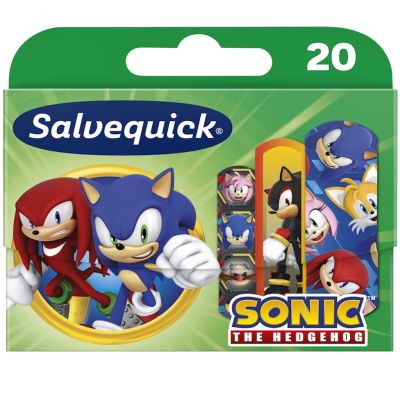 Salvequick Sonic the Hedgehog lastenlaastari 20kpl