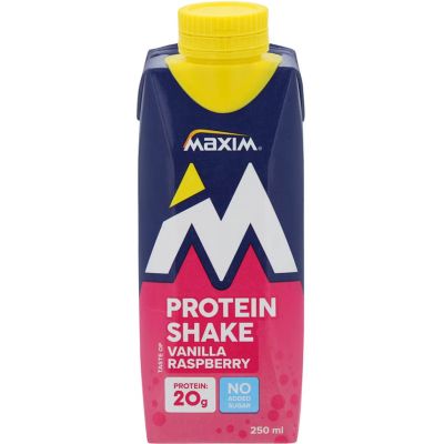 Maxim Protein Shake Vanilla Raspberry proteiinijuoma 250ml