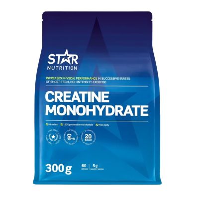 Star Nutrition Creatine Monohydrate kreatiinijauhe 300g