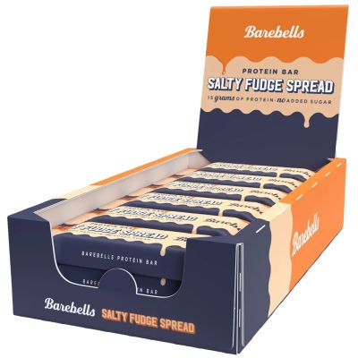 Barebells Protein Bar Salty Fudge Spread proteiinipatukka 45g x 12kpl