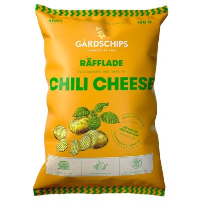 Gårdschips Chili Cheese perunalastu 150g