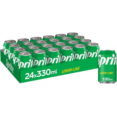 Sprite Lemon Lime virvoitusjuoma 330ml x 24kpl