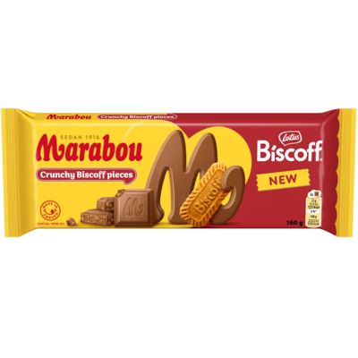Marabou Biscoff suklaalevy 160g