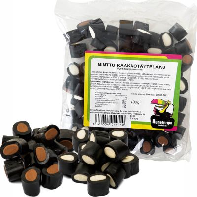 Runebergin minttu-kaakaotäytelaku 400g