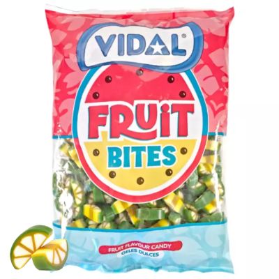 Vidal Hedelmä karkkipalat Lemon Lime 1,5kg