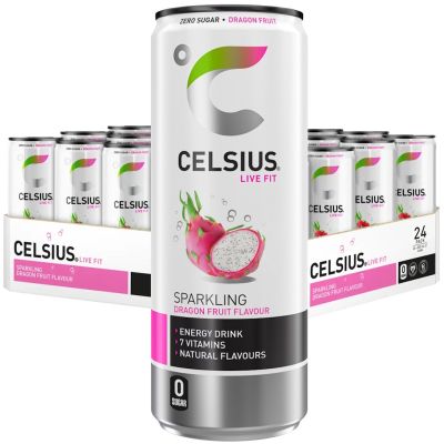 Celsius Dragon Fruit energiajuoma 355ml x 24kpl
