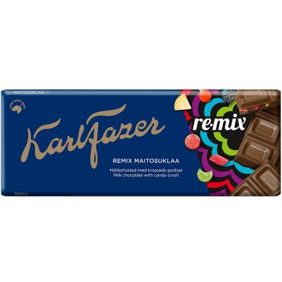 Karl Fazer Remix suklaalevy 180g