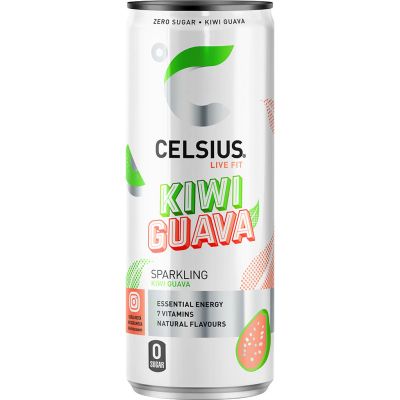 Celsius Kiwi Guava energiajuoma 355ml
