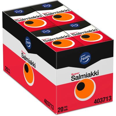 Fazer Super Salmiakki 38g x 20kpl