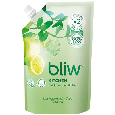 Bliw käsisaippua Keittiö Villitimjami & Lime täyttöpakkaus 600ml
