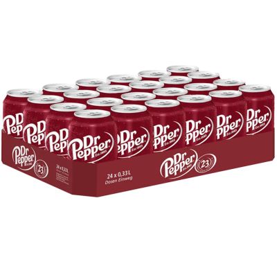 Dr Pepper virvoitusjuoma 330ml x 24kpl