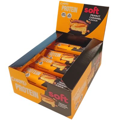 Corny Soft Protein Pähkinä-Karamelli proteiinipatukka 45g x 12kpl
