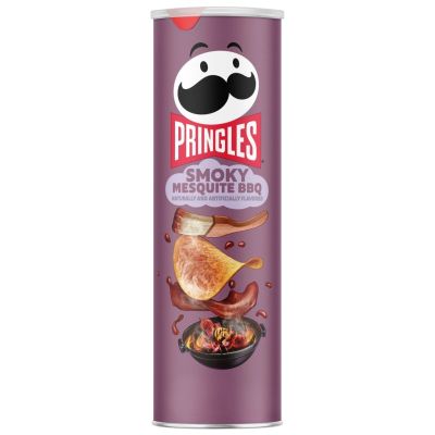 Pringles Smoky Mesquite perunalastu 156g