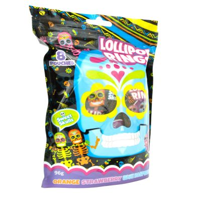 Sweet Skulls Lollipop Ring Sormustikkari 96g