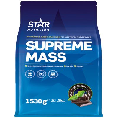 Star Nutrition Supreme Mass Minttusuklaa painonlisääjä 1530g
