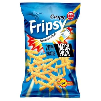 Fripsy Crispy Salty Classic Sticks 120g