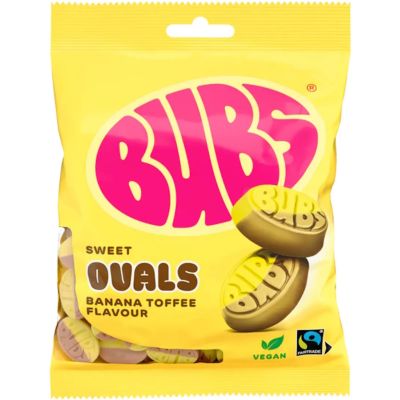 Bubs Goody Banaani-Toffee Ovaalit 90g