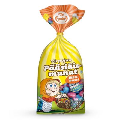 Virpojan Pääsiäismunat karkkipussi 315g