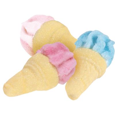 Jäätelötötteröt vaahtokarkki 900g